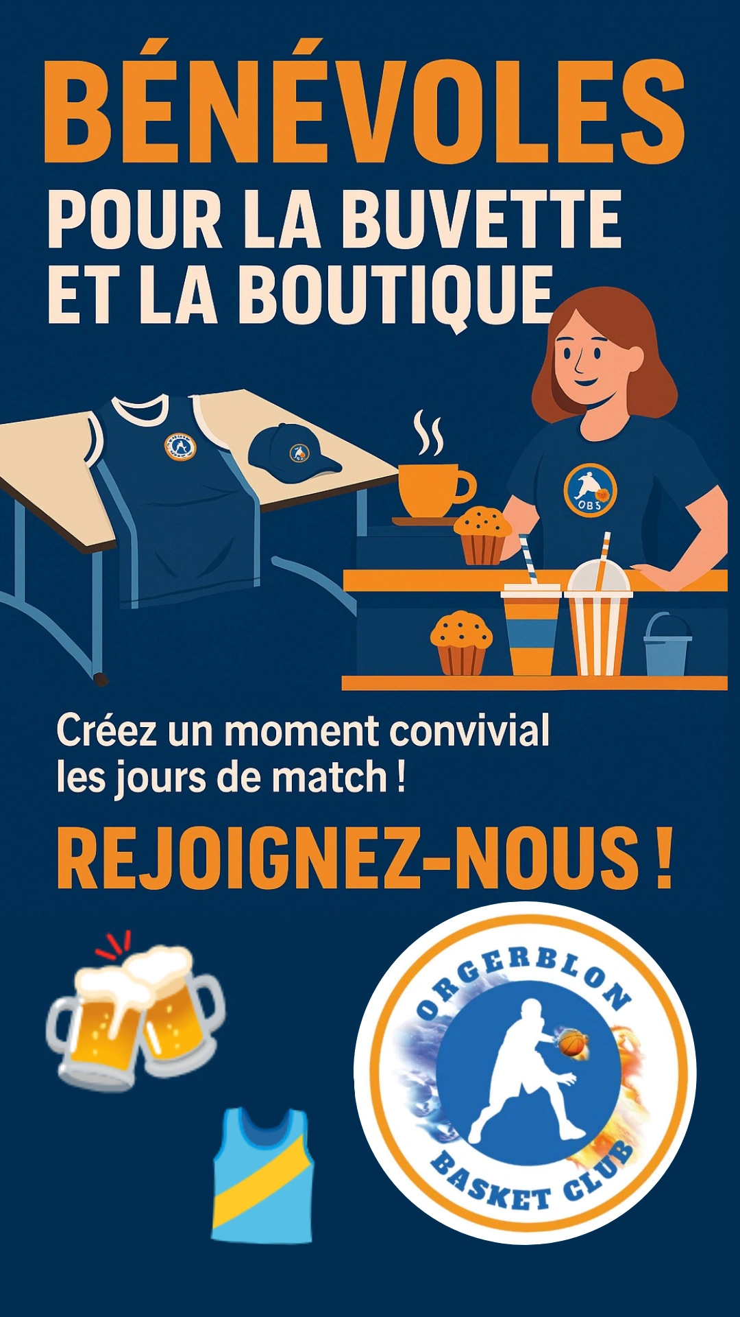 🔵🤝 STRUCTURATION DE LA BUVETTE & DE LA BOUTIQUE : UN PROJET HUMAIN POUR RENFORCER LA VIE DU CLUB ET ROMPRE L’ISOLEMENT DES SENIORS